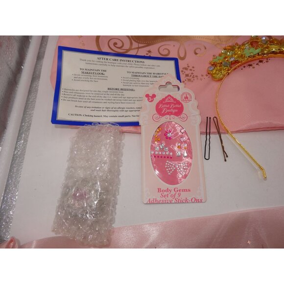 Disney Parks Bibbidi Bobbidi Boutique Drawstring Backpack Bag & Disney Tote Set - Picture 12 of 16